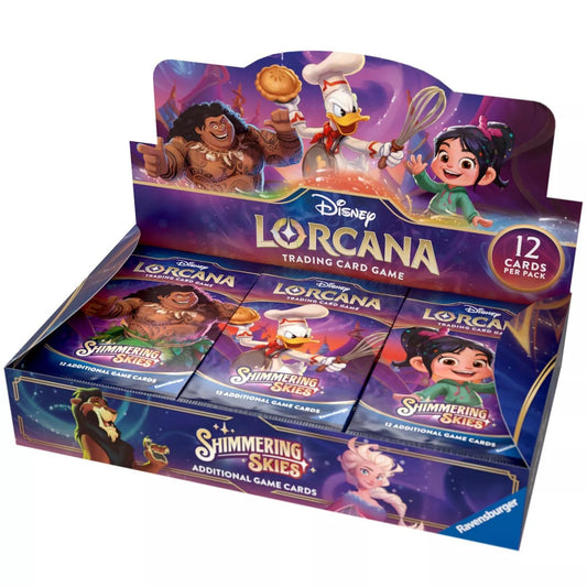 LORCANA TCG SHIMMERING SKIES BOOSTER BOX