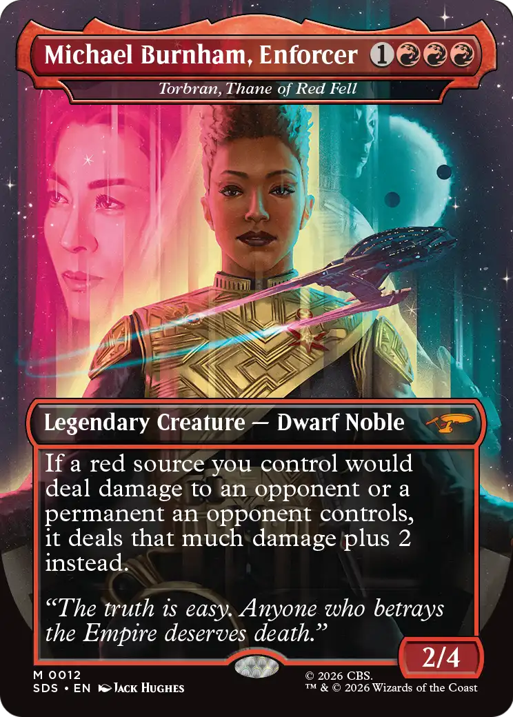 Michael Burnham, Enforcer - Torbran, Thane of Red Fell