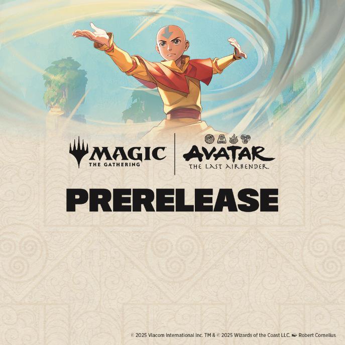 MTG Avatar The Last Airbender Prerelease Preregistration