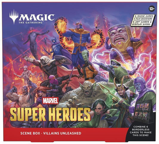 Magic the Gathering Marvel Super Heroes Heroes United Scene Box