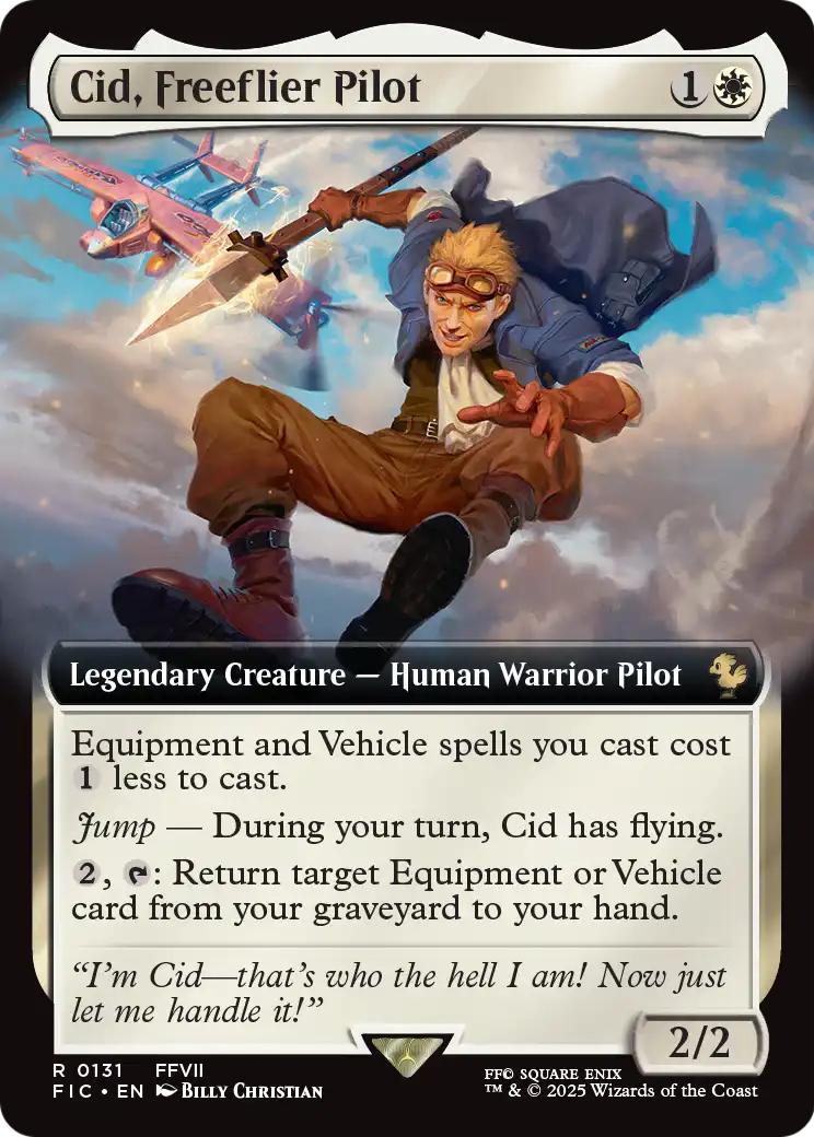 Cid, Freeflier Pilot