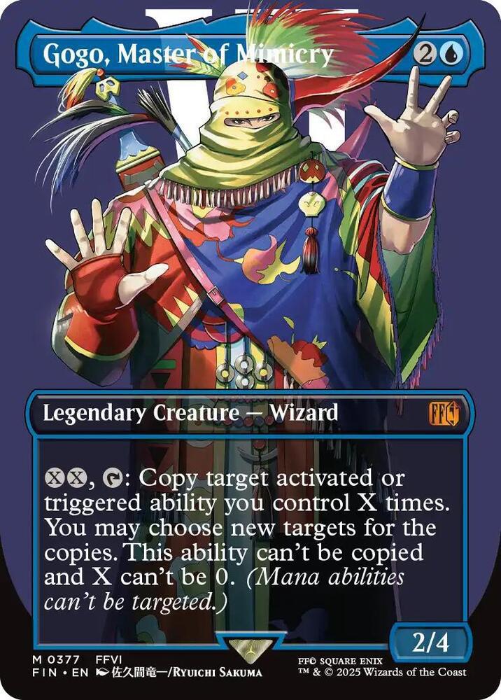 Gogo, Master of Mimicry