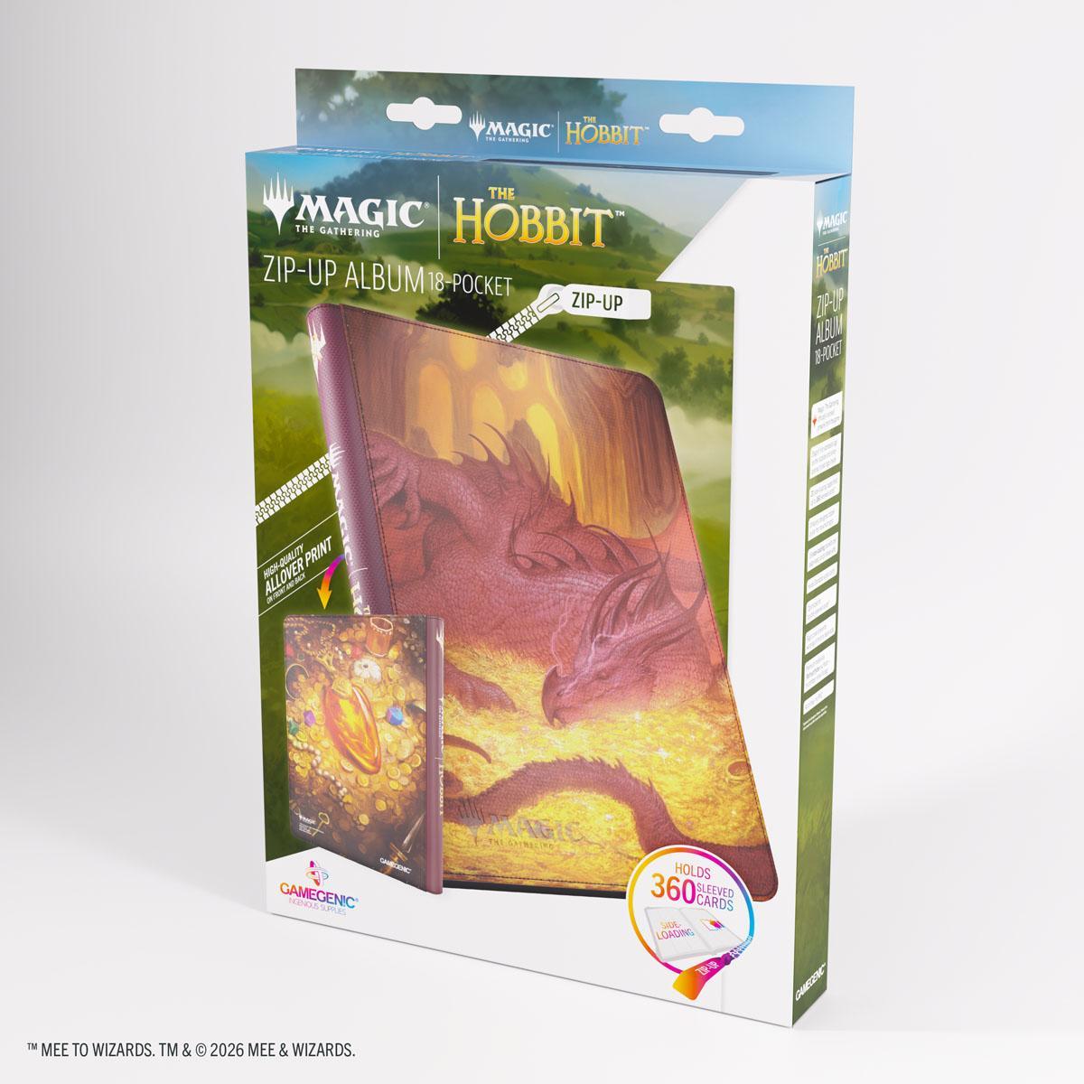 MTG The Hobbit Zip-Up Album 18 Pocket
