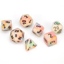 7 Die Festive Chessex Set