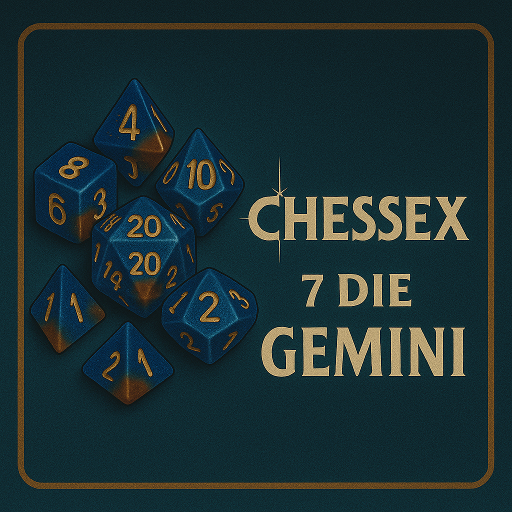 7 Die Gemini Chessex Set