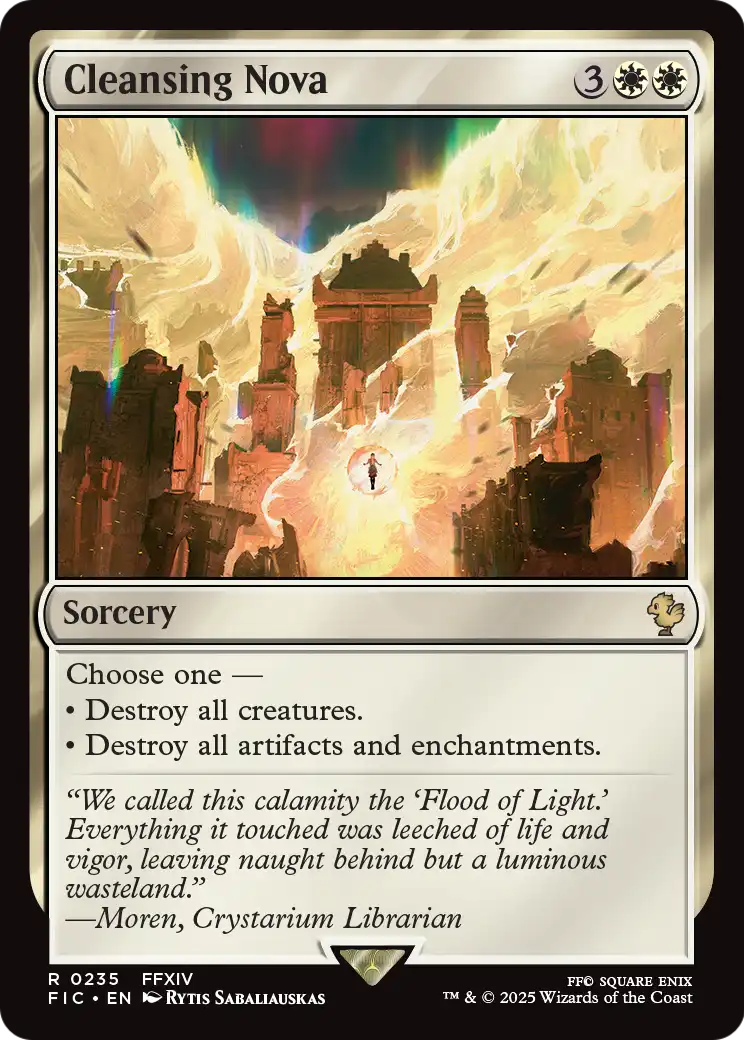 Cleansing Nova
