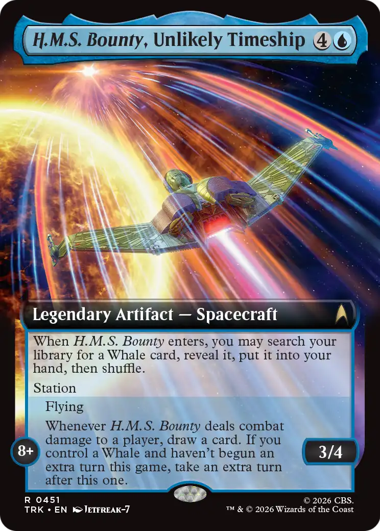 H.M.S. Bounty, Unlikely Timeship