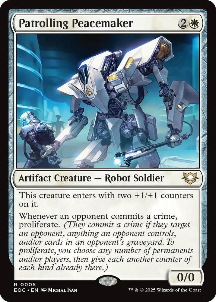 Patrolling Peacemaker