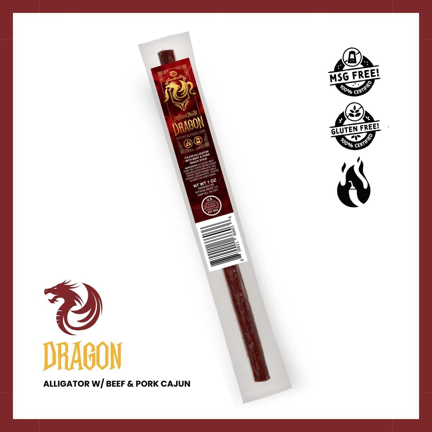 Mythical Meats Meat Sticks