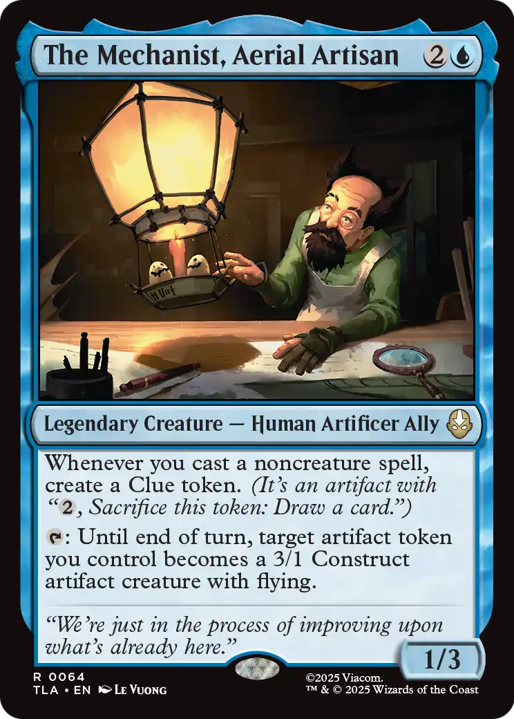 The Mechanist, Aerial Artisan