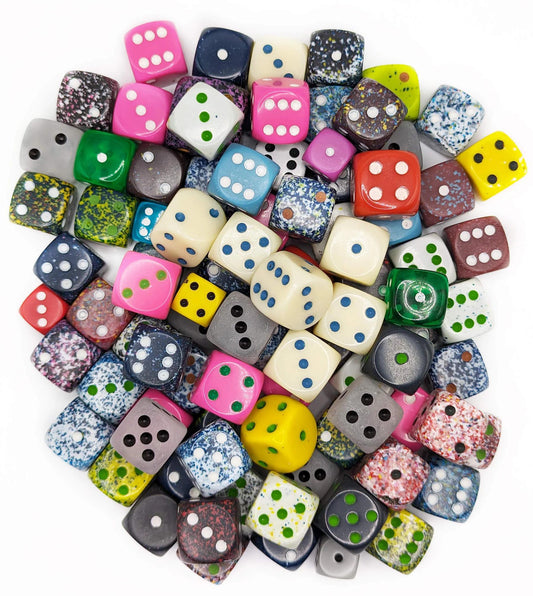 36 Count D6 Speckled Chessex Dice Cube