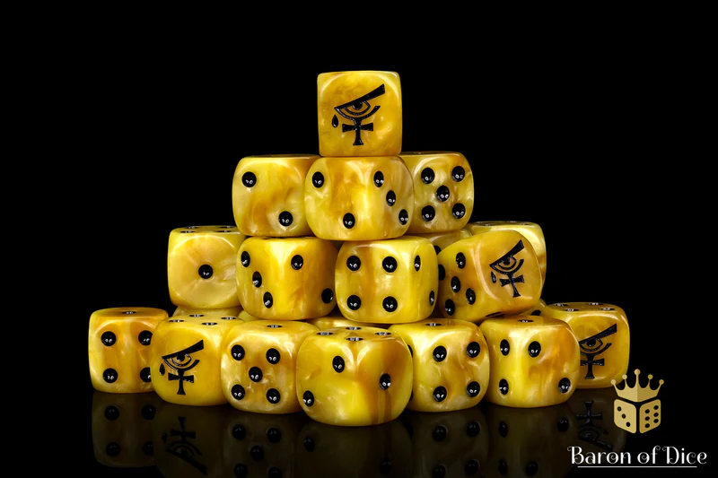 Baron of Dice 25 Count Rounded Xenos Dice