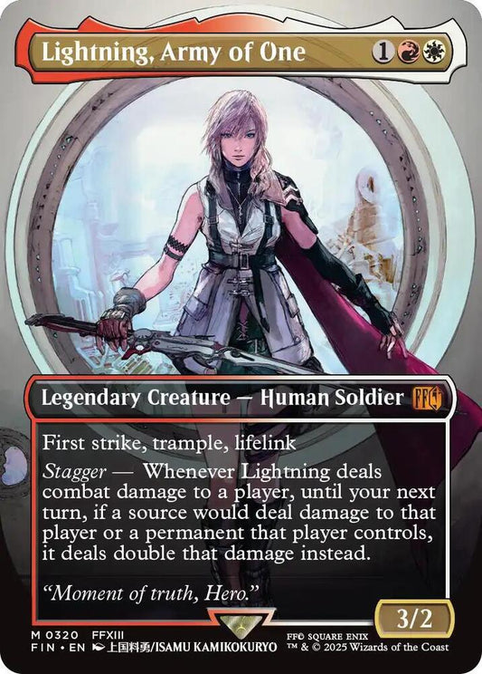 Lightning, Army of One
