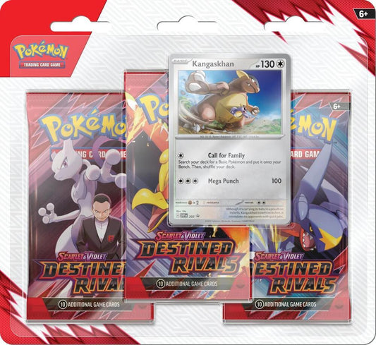 PKMN SV10 DESTINED RIVAL 3PK BLISTER