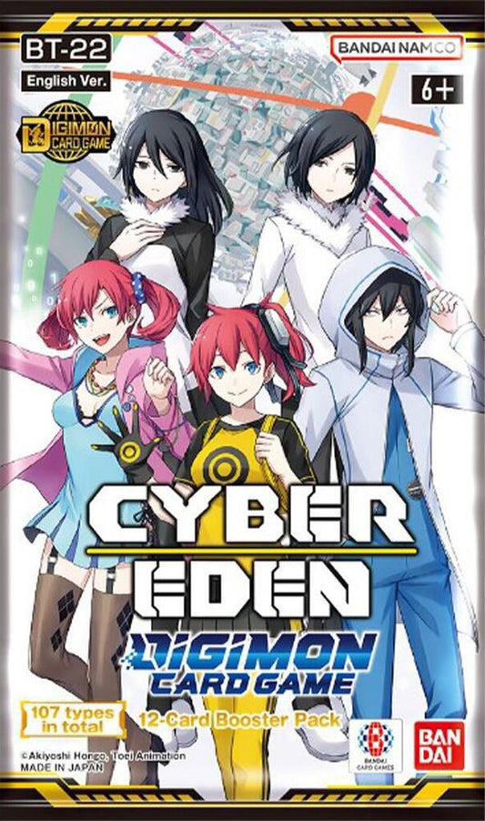 Digimon Cyber Eden Booster Pack BT22