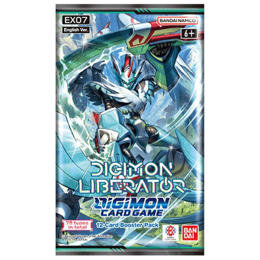 Digimon LIBERATOR Booster Pack - Digimon LIBERATOR (EX07)