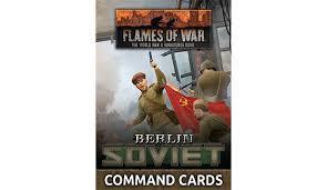 Berlin Soviet Command Cards