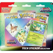 Prismatic Evolutions Tech Sticker Collection (Releases 1/17/25)