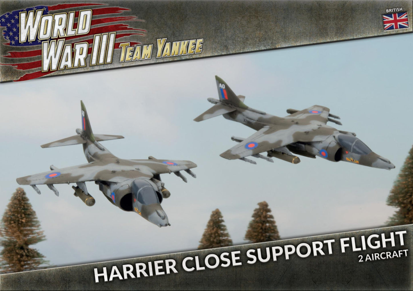 Harrier Close Suppprt Flight