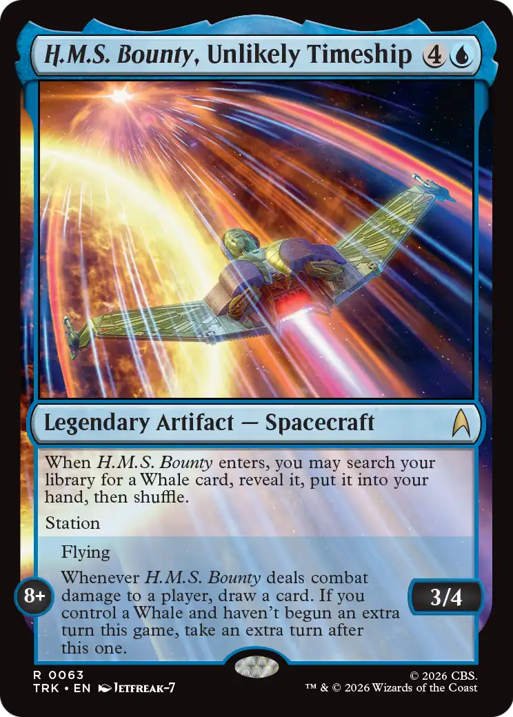 H.M.S. Bounty, Unlikely Timeship