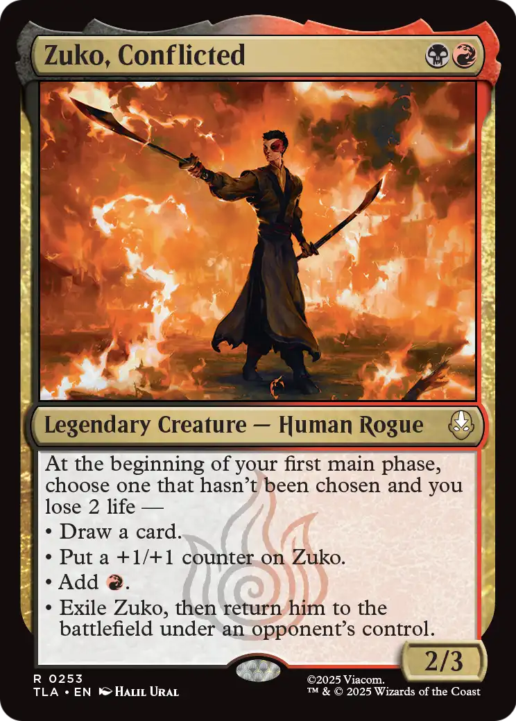 Zuko, Conflicted