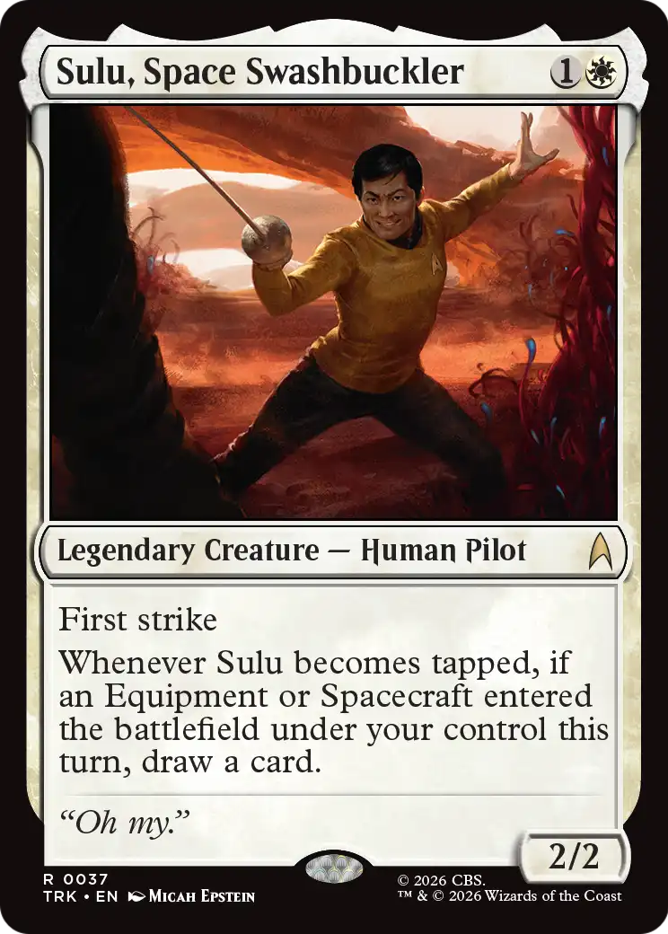 Sulu, Space Swashbuckler
