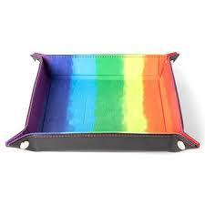 Pride Velvet Dice Folding Tray