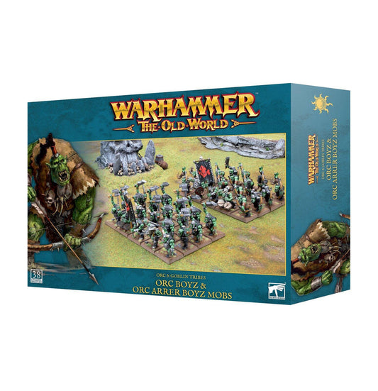 Warhammer The Old World: Orc & Goblin Tribes - Orc Boyz Mob