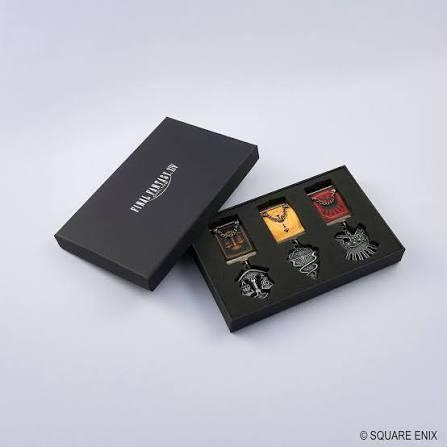 Final Fantasy XIV - Medal Brooch Set - Grand Companies of Eorzea