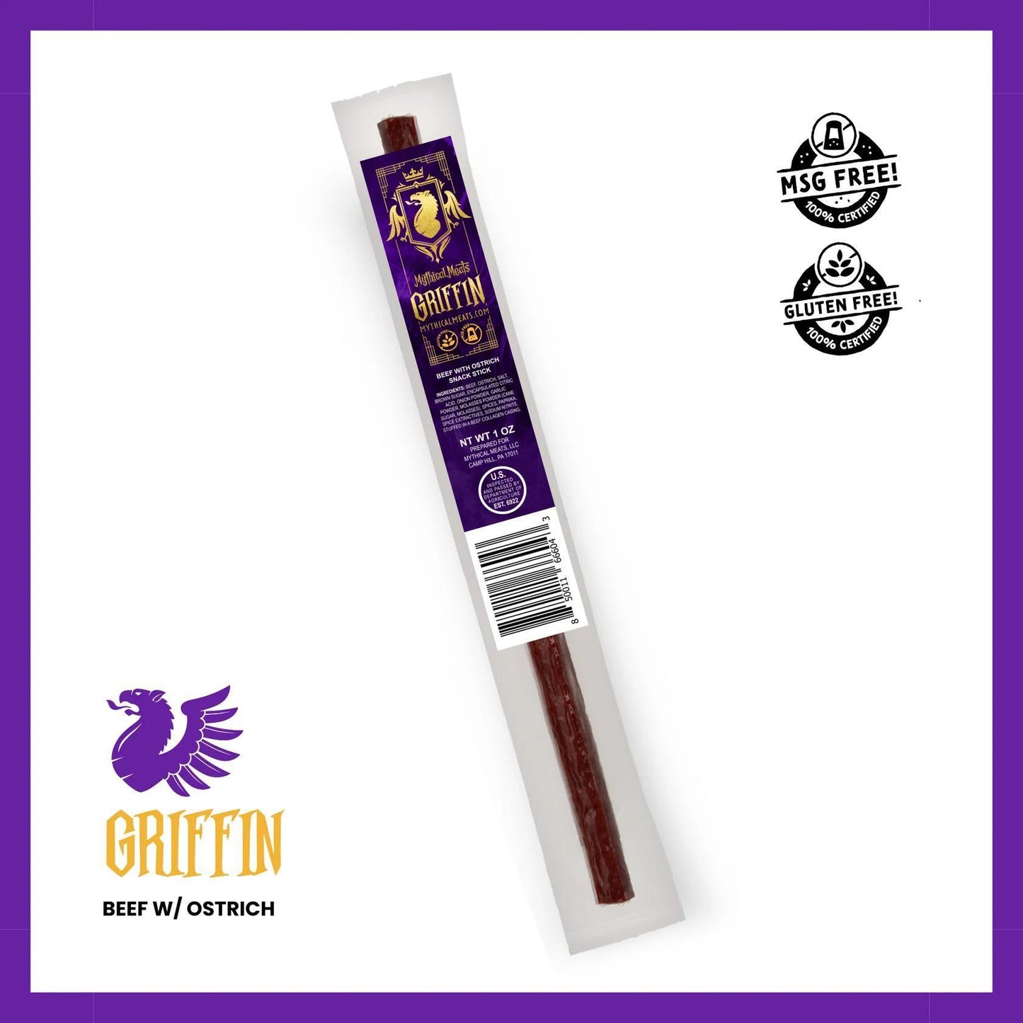Mythical Meats Meat Sticks