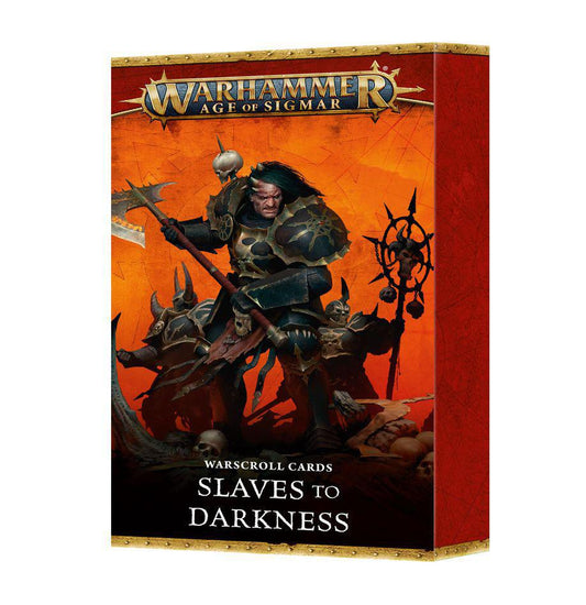 Warscroll Cards: Slaves to Darkness