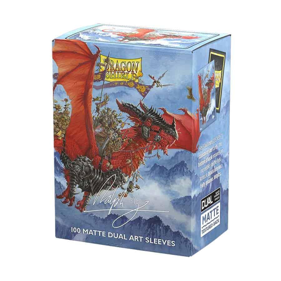 100 Count Dual Matte Dragon Shield Sleeves