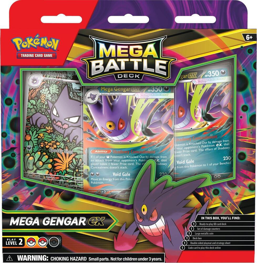 PKMN MEGA GENGAR/DIANCIE EX MEGA BATTLE DECK