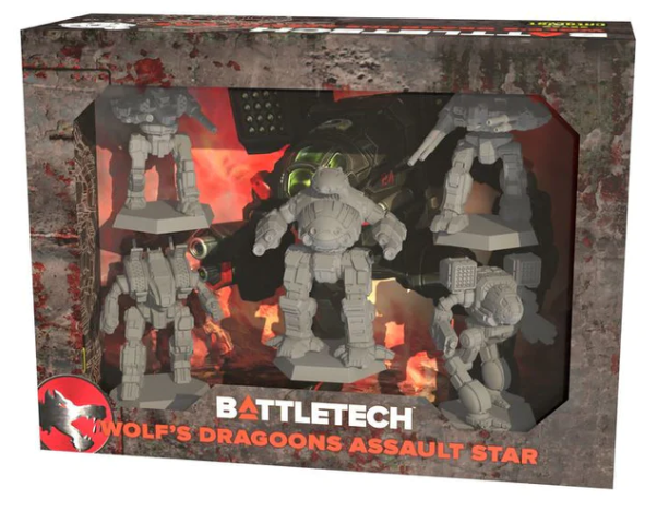 Wolf's Dragoons Assault Star BattleTech: Mini Force Pack