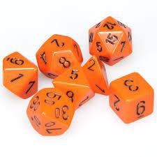 7 Die Opaque Chessex  Dice Sets