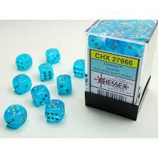 36 Count D6 Luminary Chessex Dice Cube