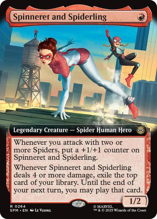 Spinneret and Spiderling