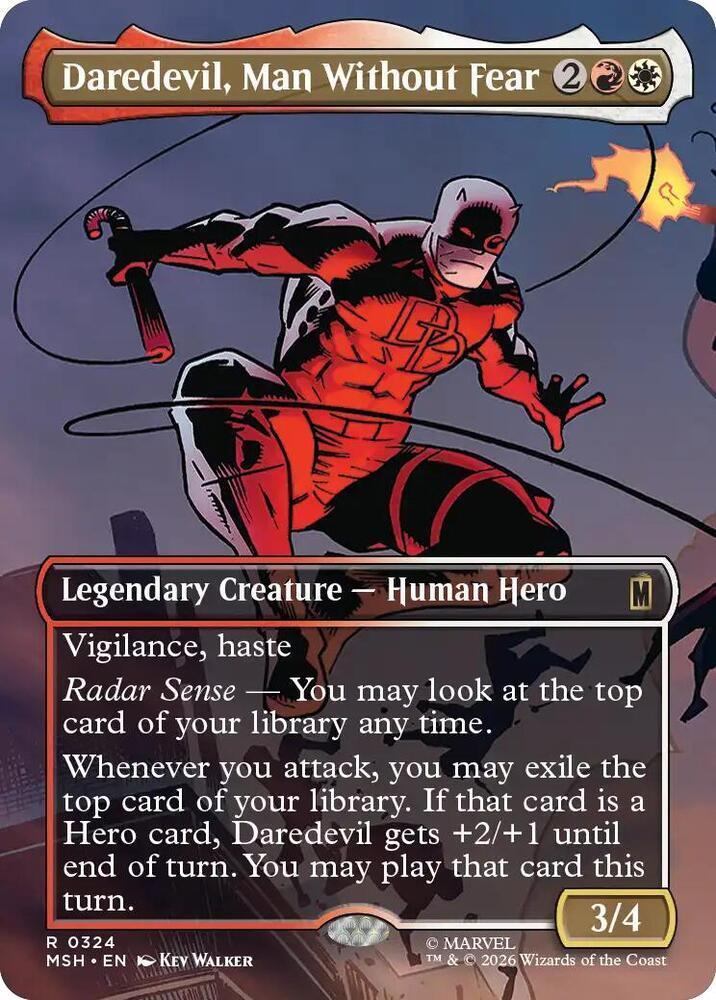 Daredevil, Man Without Fear