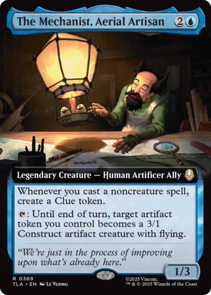 The Mechanist, Aerial Artisan