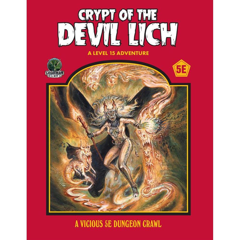 Crypt of the Devil Lich, Softcover Edition (5E)