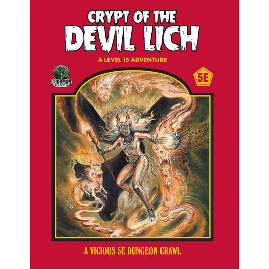 Crypt of the Devil Lich, Softcover Edition (5E)