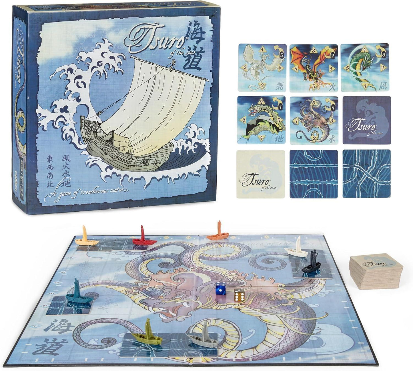 Tsuro of The Seas Board Game