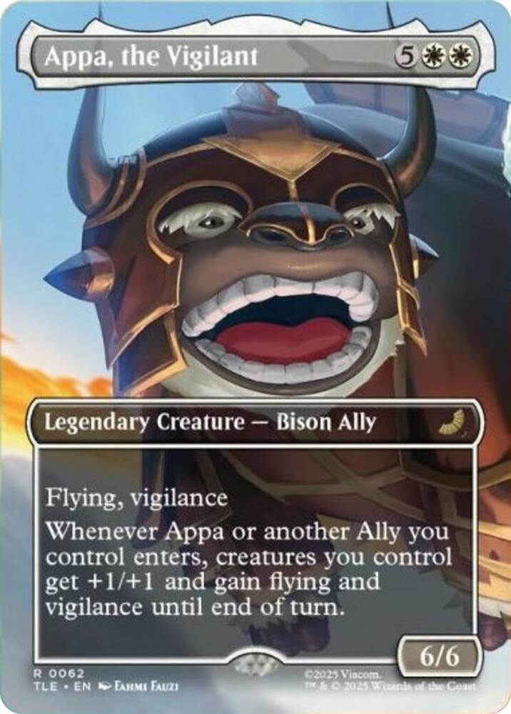 Appa, the Vigilant