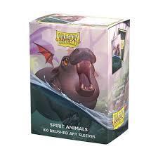 100 Count Brushed Art Dragon Shield Sleeves