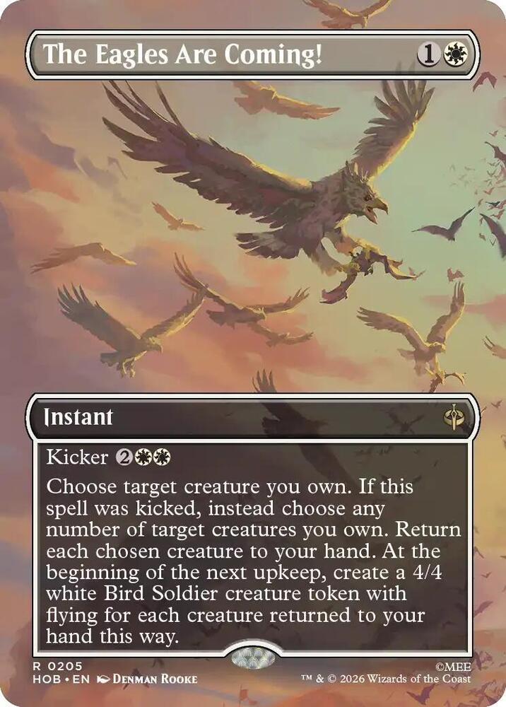 The Eagles Are Coming!
