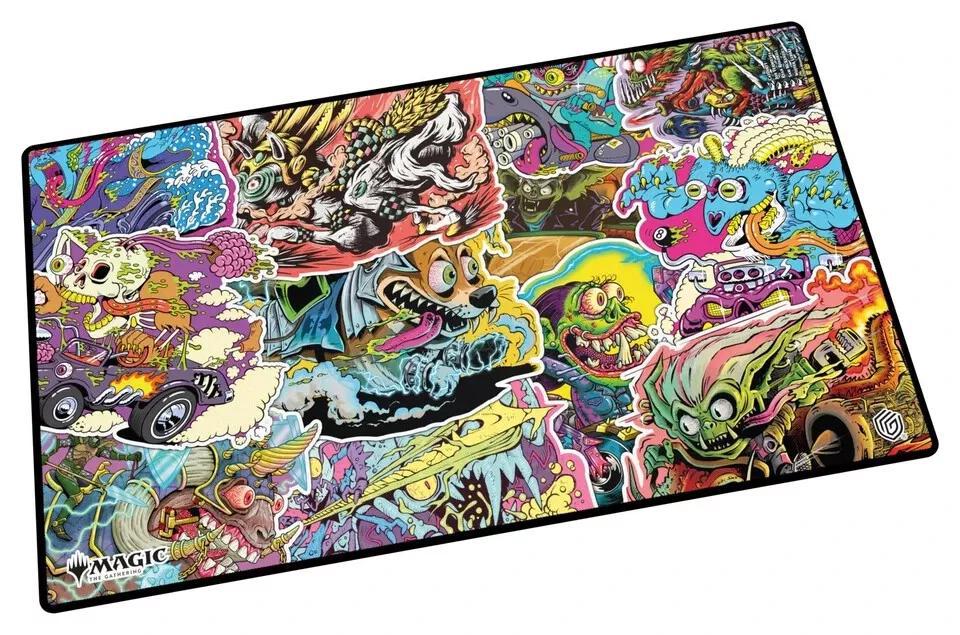 Playmat: MTG- “Aetherdrift” - Revved-Up Racers