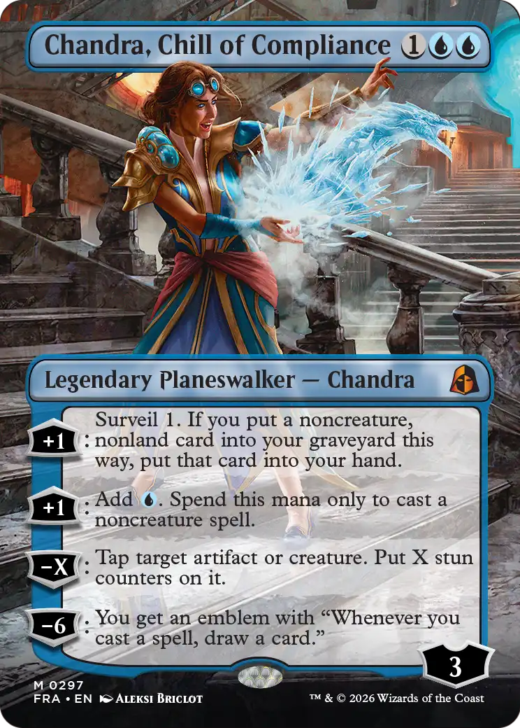 Chandra, Chill of Compliance